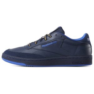 Reebok Club C 85 Turnschuhe Herren - Blau/Orange - DE 041-LJD